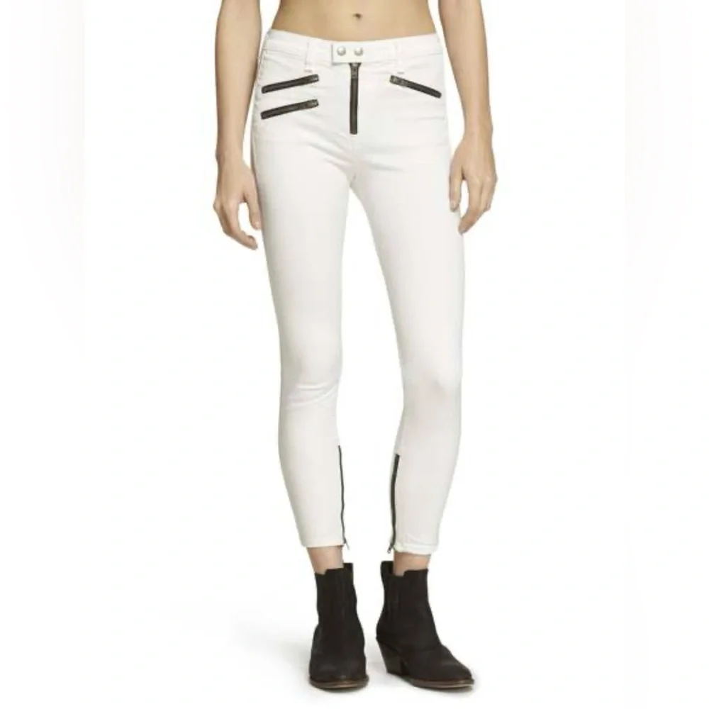 NWT Rag & Bone High Rise Biker Jeans - Picture 3 of 15